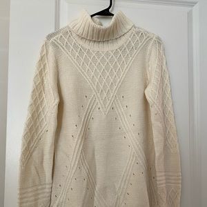 Cream sweater